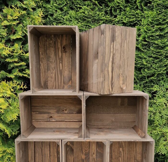 Brown Strong Wooden Crates