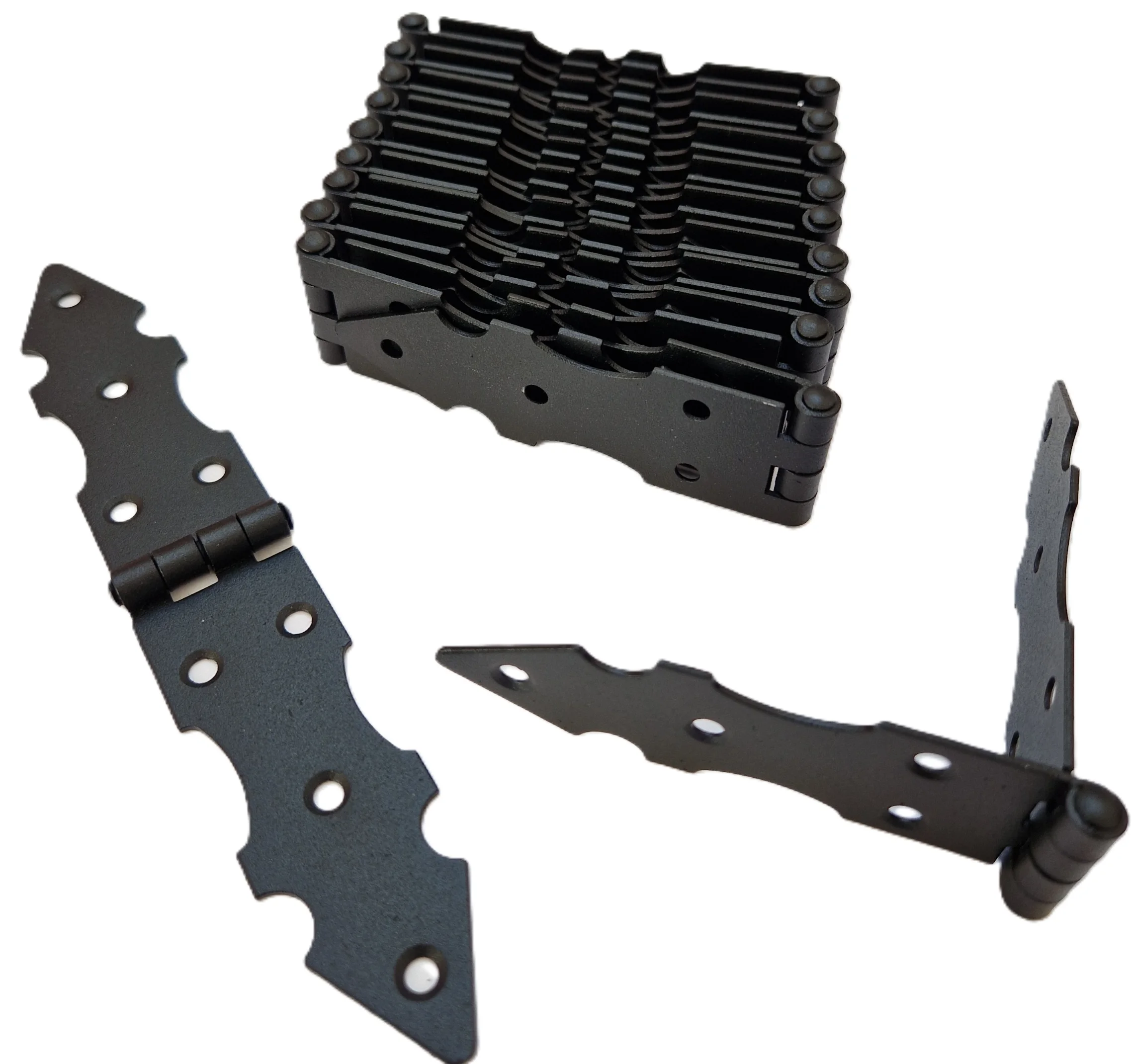 Hinges for wooden boxes