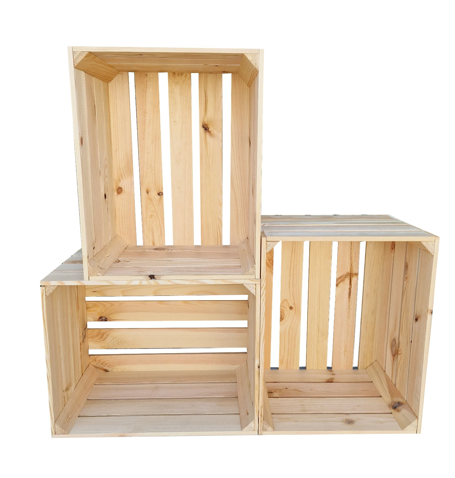 3 crates