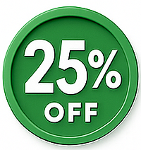 25% off order