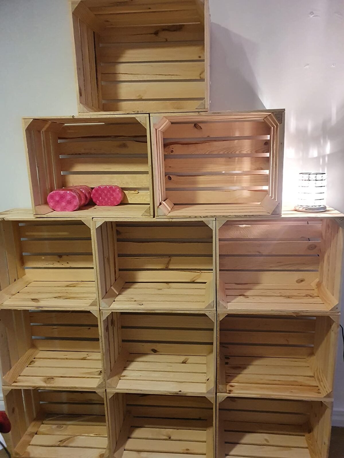 Storage clean wooden crates 50x40x30 cm — Trade