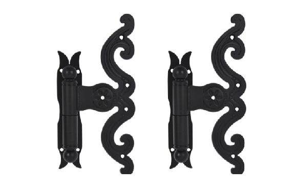 Hinges for wooden boxes