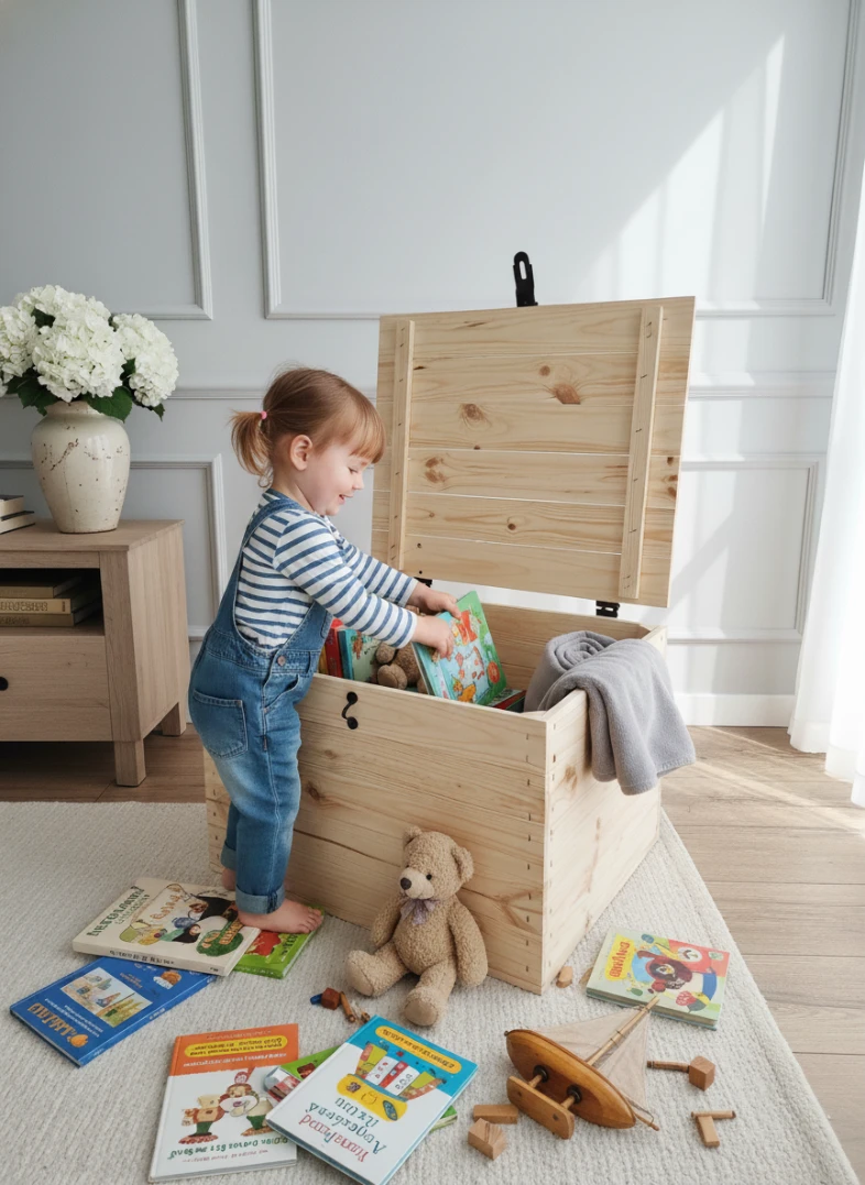 Wooden Crates with Lids UK